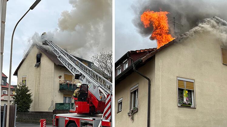 Kronach: Feuer richtet enormen Schaden an Wohnhaus an