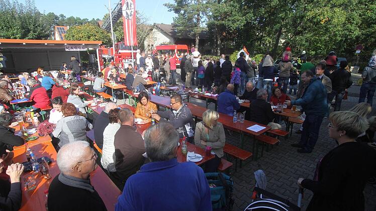 Am Mittag war kein Platz mehr frei.