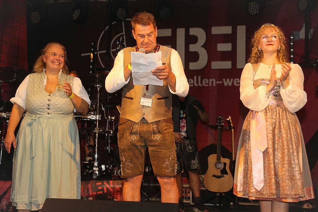 Endlich wieder Weinfest in Abtswind.