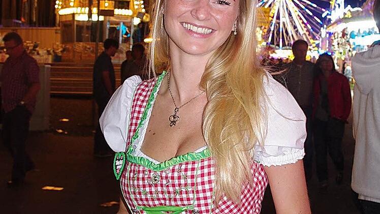 Johanna Klepacki aus Helmbrechts ist Kronachs zweite "Miss Freischießen". Foto: Heike Schülein