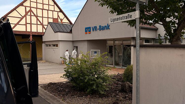 Geldautomat im Kreis Schweinfurt gesprengt