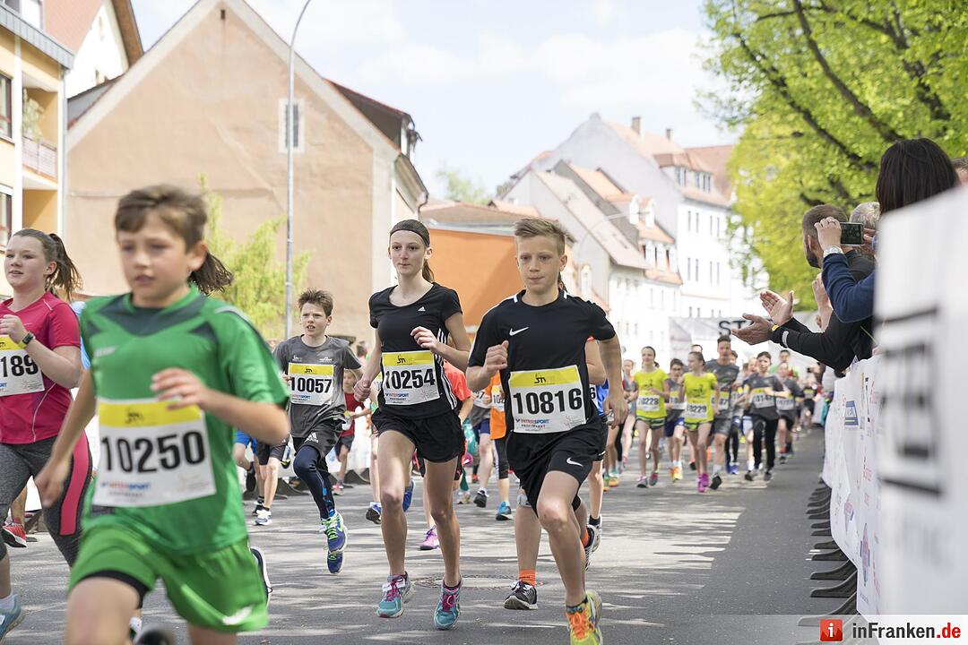 Weltkulturerbelauf 2017 in Bamberg: Der Stadtwerke Schüler-Lauf