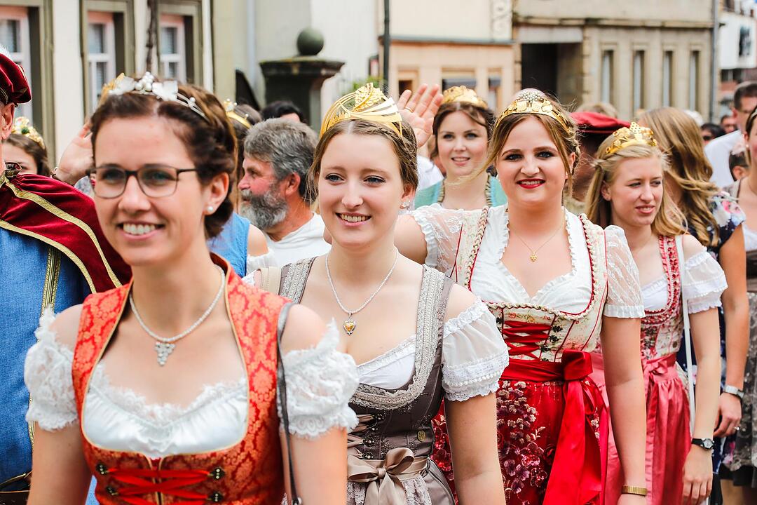Weinfest-Eröffnung in Zeil am Main