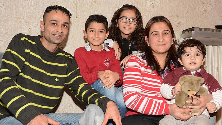 Das sind die Mohamads: Samir, Rashid, Asya, Yasmin und YusefDagmar Besand
