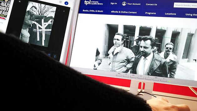 Informationen quer &uuml;ber den Erdball: Die Recherche zu Wolfgang Droege (vorne im Bild rechts) erforderte Geduld. Foto: Stephan Gro&szlig;mann
