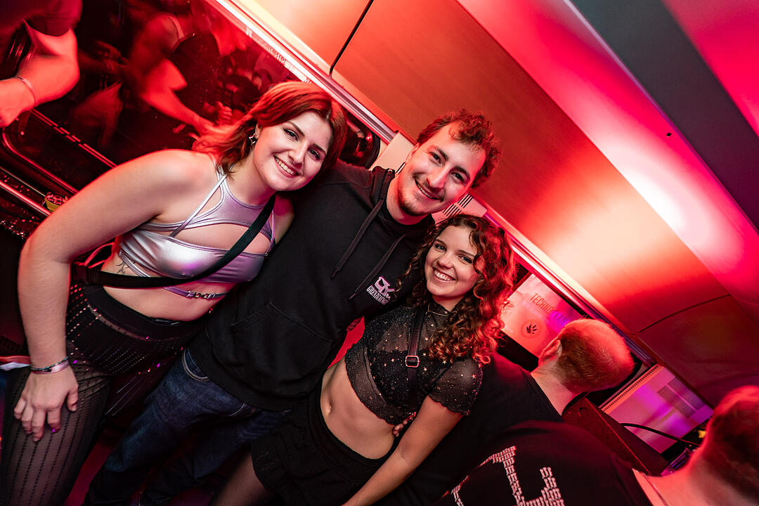 Die beste Party im Zug!