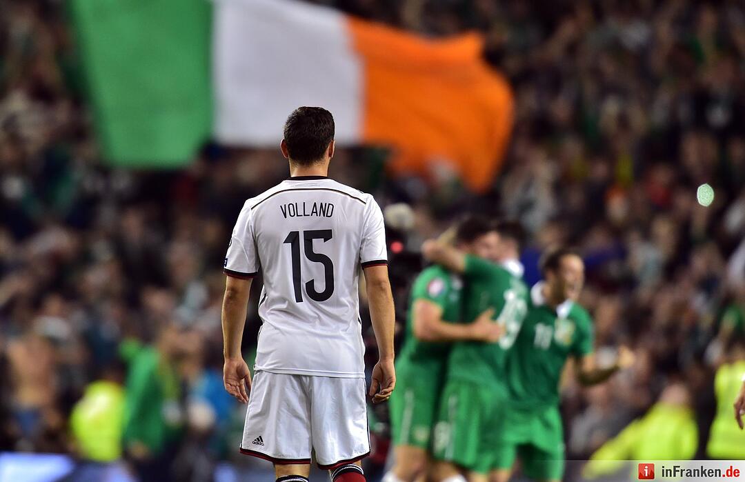 Der Deutsche Kevin Volland nach Spielende.
