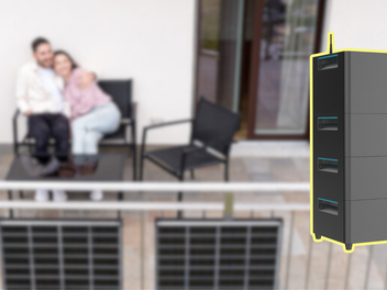 Innovative Stromspeicherlösung für Balkonkraftwerke: Der Marstek Jupiter C Plus kombiniert eine Kapazität von 2,56 kWh mit einem 800-Watt-Wechselrichter und bietet eine effiziente und wetterfeste Komplettlösung für den Energiemarkt.