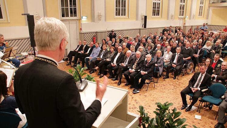 Eindrücke vom Neujahrsempfang der Stadt Bad Kissingen. Foto: Ralf Ruppert