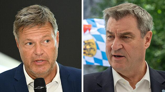 Bei einem Bürgerdialog ließ Wirtschaftsminister Robert Habeck kein gutes Haar an Markus Söder.