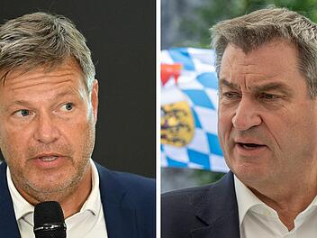 Bei einem Bürgerdialog ließ Wirtschaftsminister Robert Habeck kein gutes Haar an Markus Söder.