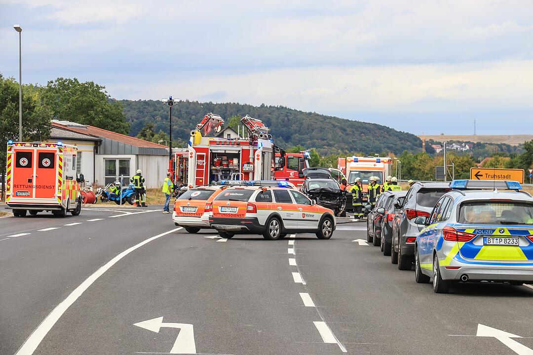 Unfall im Kreis Bamberg: Kinder nach Frontalzusammenstoß verletzt