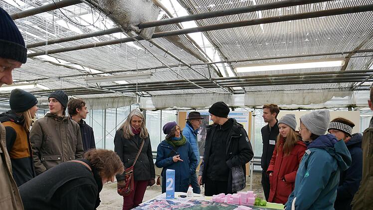 In Workshops konnten die Besucher und Besucherinnen des Aktionstages eigene Ideen für das Stadtviertel in Münnerstadt entwickeln. Foto: Heike Beudert