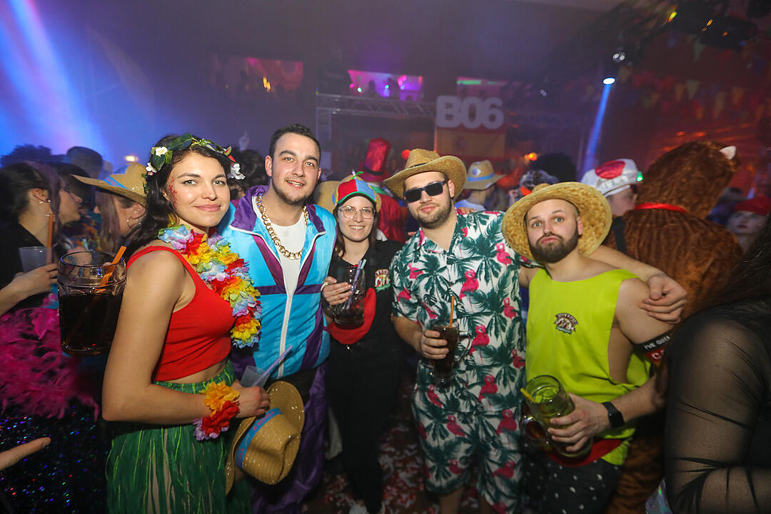 Beste Partystimmung in der Stadthalle