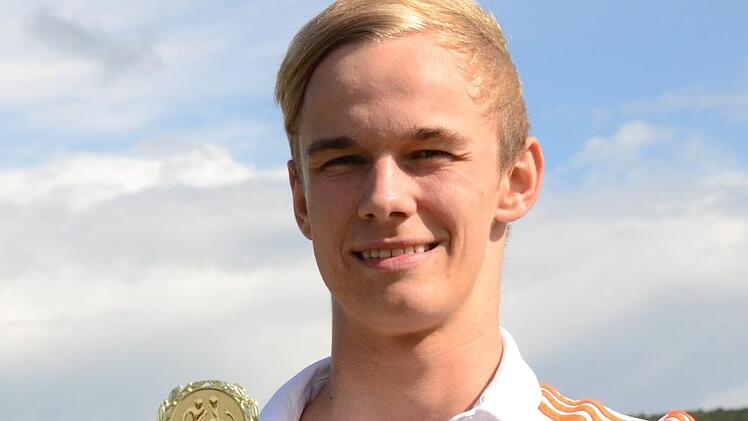 Bleibt dem FC Westheim trotz diverser Anfragen erhalten: 24-Tore-Mann Yanik Pragmann. Foto: Jürgen Schmitt