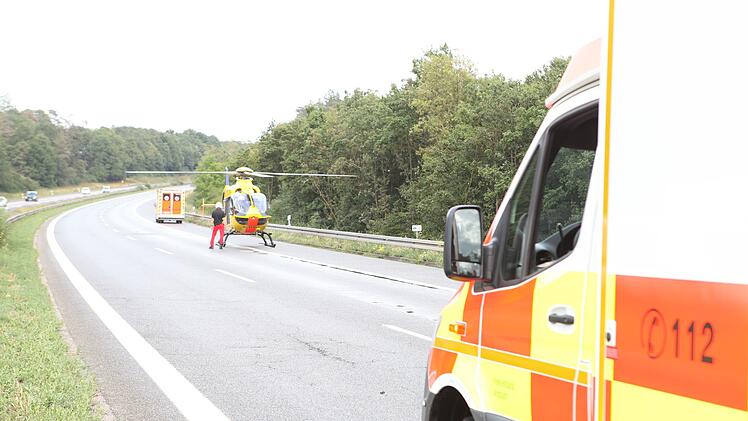 Verkehrsunfall auf der A3