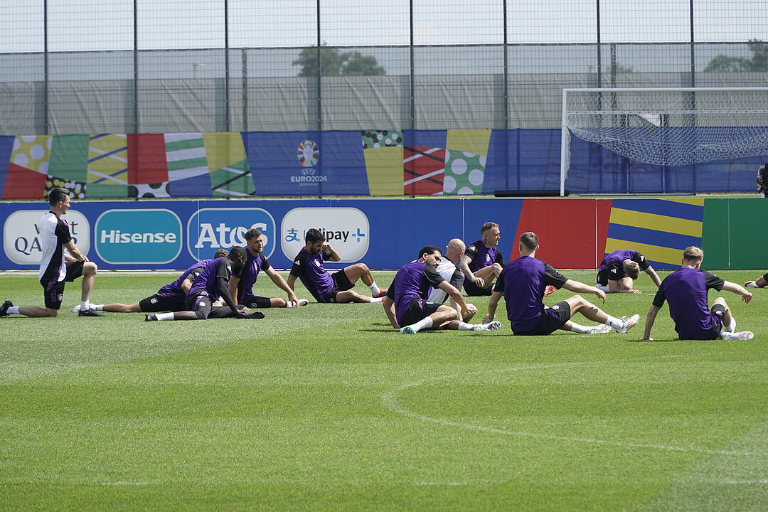 Deutsche Nationalmannschaft mit Abschlusstraining in Herzogenaurach vor Spiel gegen Ungarn