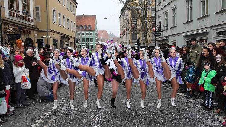 Faschingsumzug in Bamberg Foto: RiegerPress