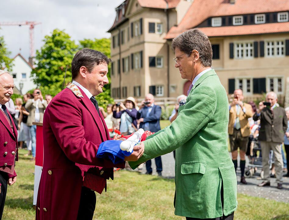 Heimf&uuml;hrung der Braut des F&uuml;rsten Castell-R&uuml;denhausen