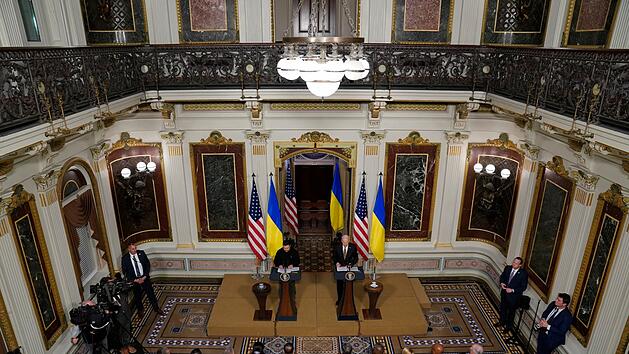 Wolodymyr Selenskyj und Joe Biden