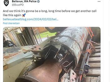 Mann meldet eine Atomrakete in seiner Garage - Fund sorgt für Wirbel