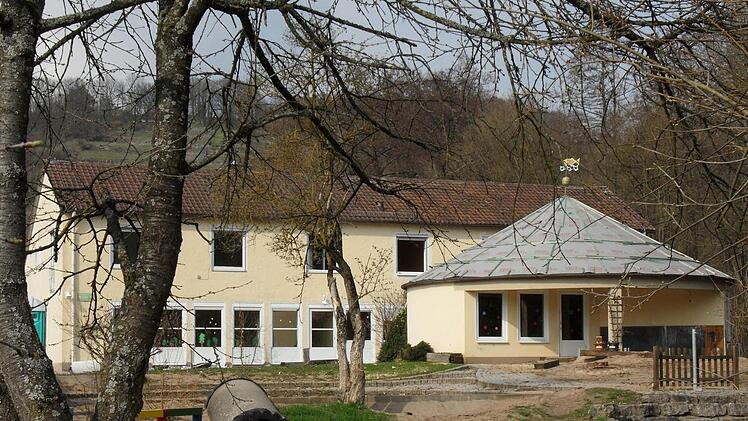 Der evangelische Kindergaten "Am Söhrlein" wird abgerissen und durch einen Neubau ersetzt.  Foto: sw