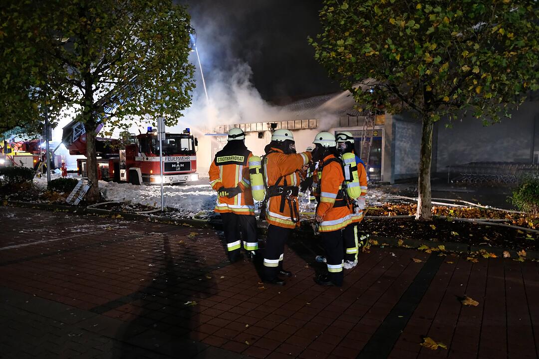 Nürnberg: Lidl brennt