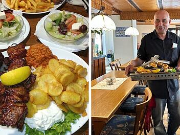 Im griechischen Restaurant Zum alten Bach kannst du üppige griechische und deutsche Klassiker-Gerichte im rustikalen Ambiente genießen.