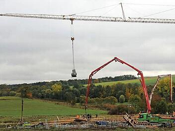 Natürlich war auch der Bau der Ortsumgehung Thema bei der Bürgerversammlung in Untersteinach.  Foto: Archiv/Sonny Adam