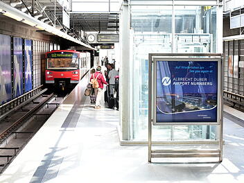 Nürnberg: U-Bahn am Albrecht Dürer Airport besteht seit 25 Jahren
