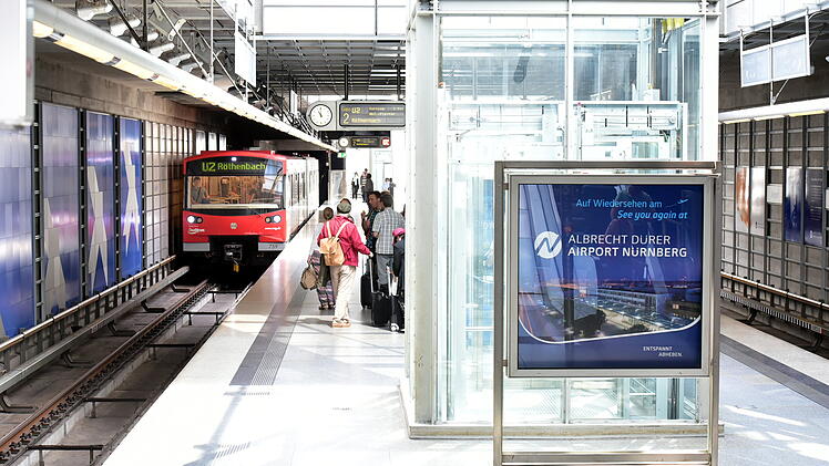 Nürnberg: U-Bahn am Albrecht Dürer Airport besteht seit 25 Jahren