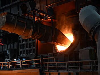 Stahlproduktion bei Thyssenkrupp Steel