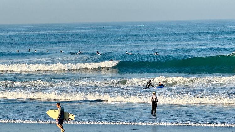 Surfen auf Bali