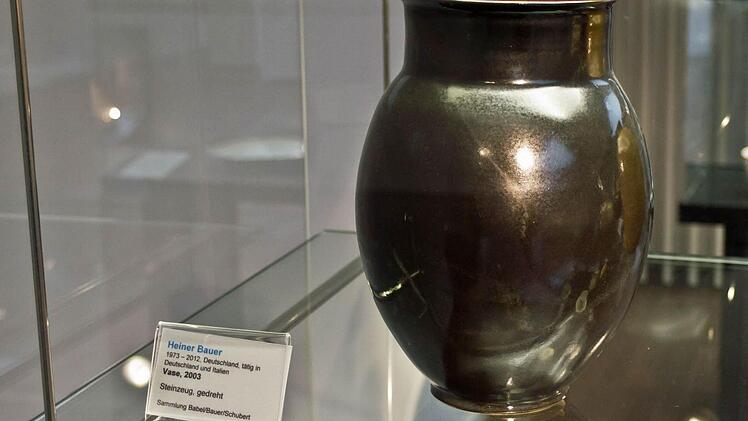 Heiner Bauer: Vase, 2003, Steinzeug