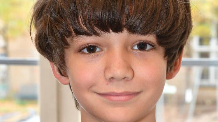Linus (10) aus Röslau teilt mit anderen öfter seine Brotzeit in der Schule: "Manche haben nichts dabei. Und ich bin nicht so hungrig." Foto: Ronald Rinklef