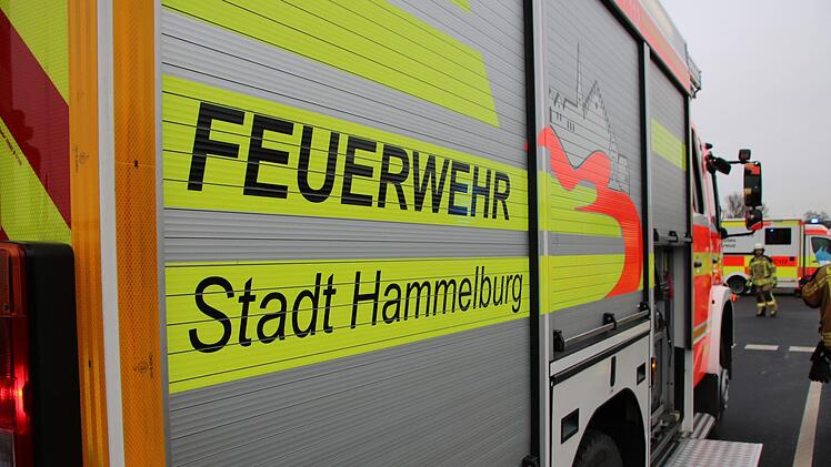 Eindrücke vom Unfall an der Anschluss-Stelle Hammelburg-Ost. Foto: Ralf Ruppert