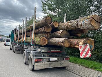 Hirschaid: Rasender Sattelzug gestoppt - viele Mängel und Mehrfachverstöße