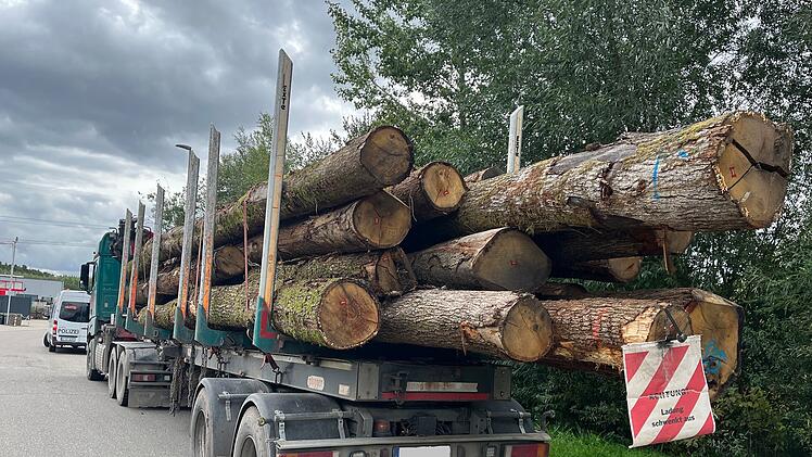 Hirschaid: Rasender Sattelzug gestoppt - viele Mängel und Mehrfachverstöße