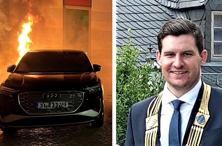 Coburg: Mutmaßlicher Rathaus-Brandstifter legte auch vermeintliche "Bombe" - OB berichtet von Drohungen