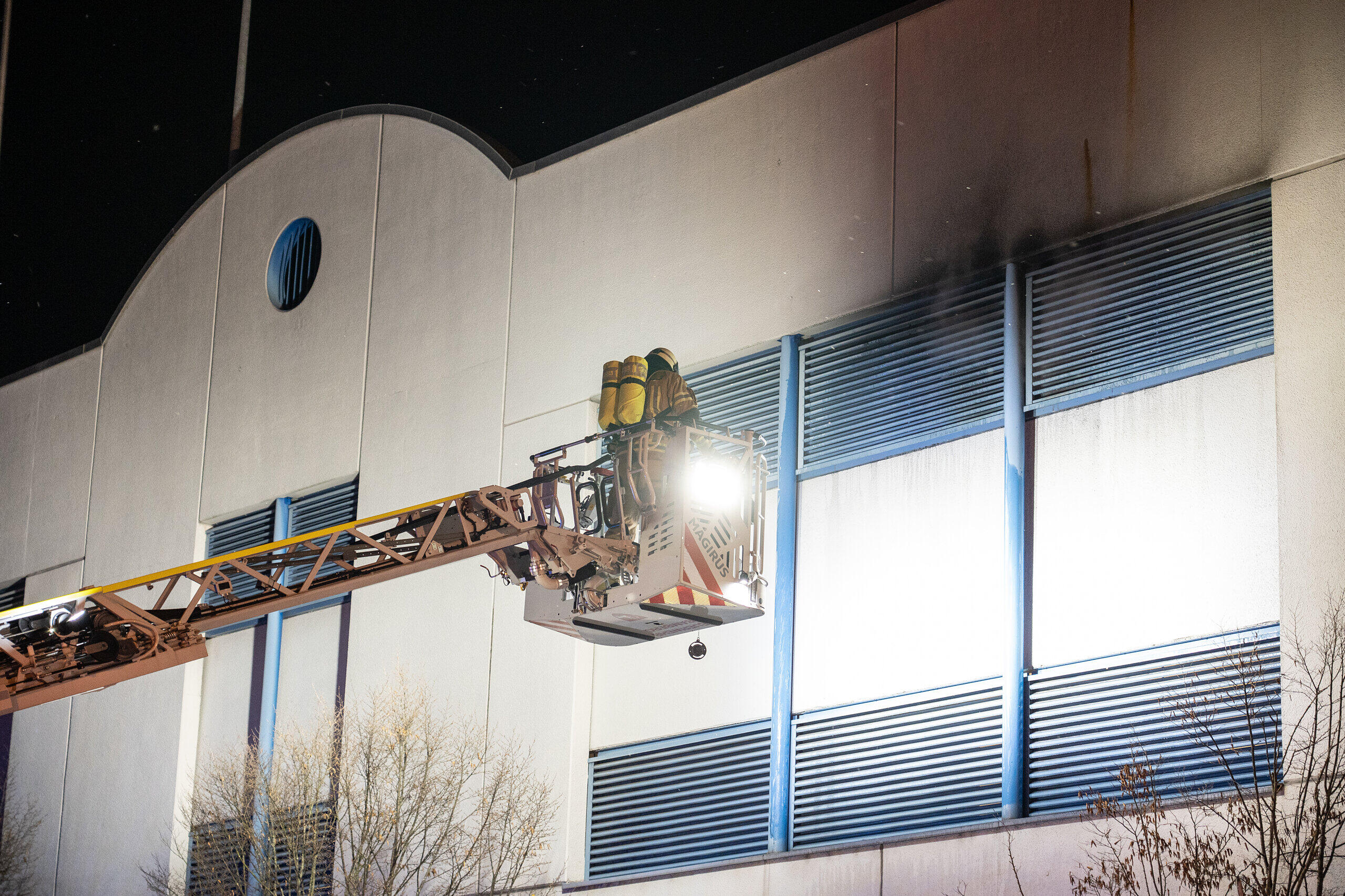 Bamberg Feuerwehreinsatz wegen "immenser Rauchentwicklung in der