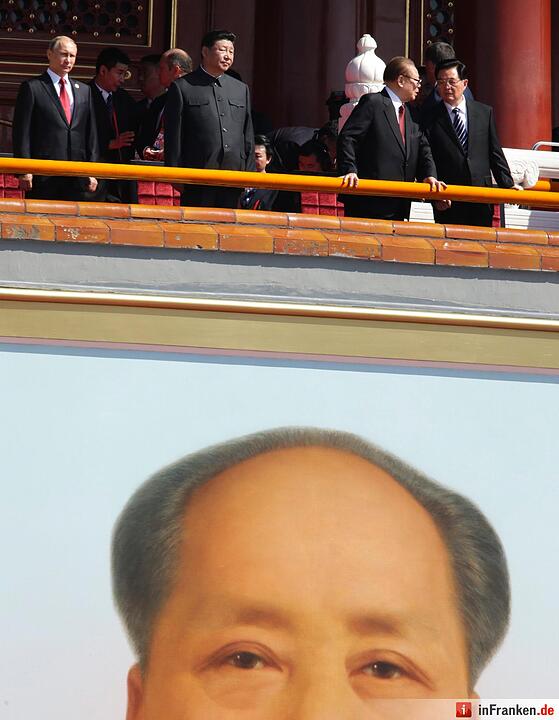 Militärparade in China