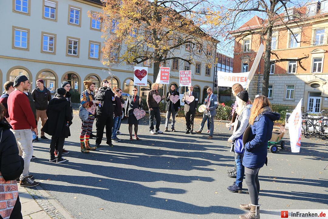 Zwei Demos in Bamberg