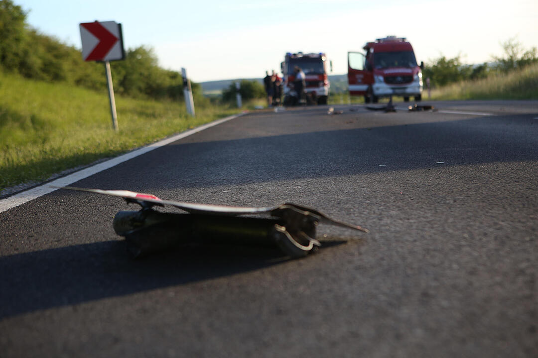 Kreis Bamberg: Biker nach Unfall in Lebensgefahr
