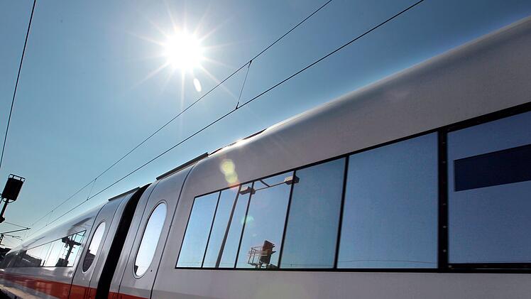Bahnstrecke N&uuml;rnberg-Stuttgart: Einschr&auml;nkungen durch Hitzesch&auml;den