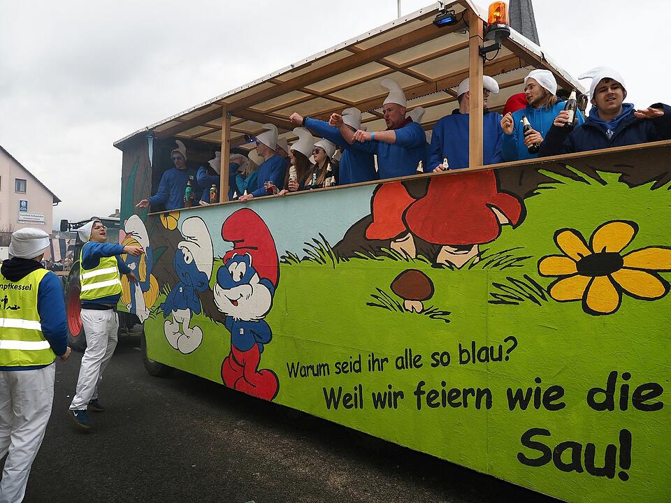 Impressionen vom stimmungsvollen Umzug