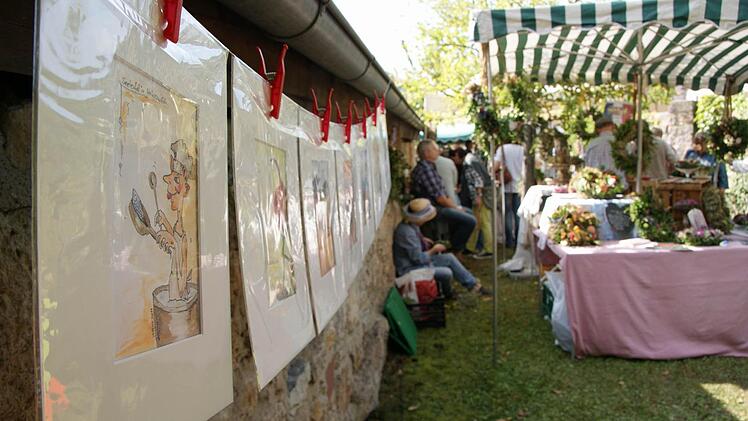 Auf dem Künstlermarkt