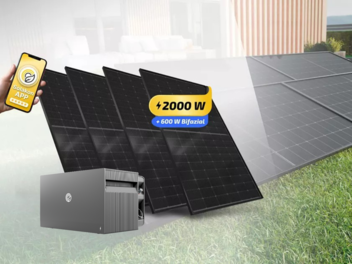 Das Solakon onPower 2000-Watt-Balkonkraftwerk bietet eine effiziente L&ouml;sung zur Nutzung erneuerbarer Energien mit innovativer Technologie und flexiblen Installationsm&ouml;glichkeiten.
