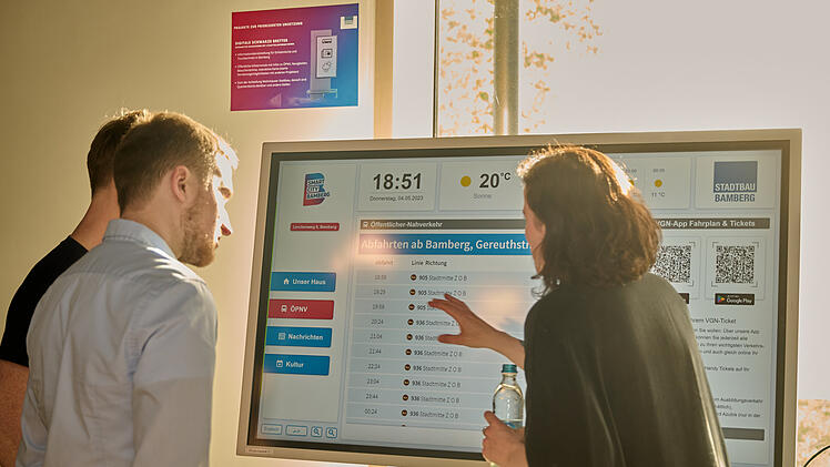 Bamberg: Neue, digitale schwarze Bretter in Innenstadt - Stadt startet Umfrage