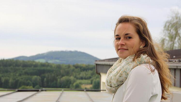 Jugendreferentin Katharina Balfer hat ihre Stelle auf dem Volkersberg angetreten. Foto: Ralf Ruppert