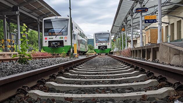 Der Bahnhof in Bad Kissingen - einer von wenigen in Landkreis.